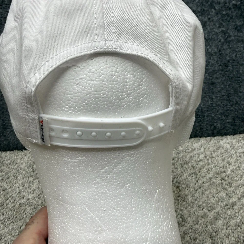 Bird dogs hat cap snapback adjustable mens white rope front